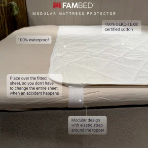 Bed wetting sheets with velcro fixture