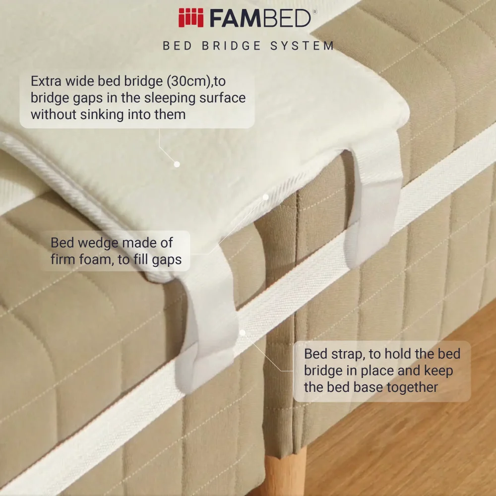 Fambed bed bridge system